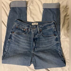 Madewell Blue Denim Jeans